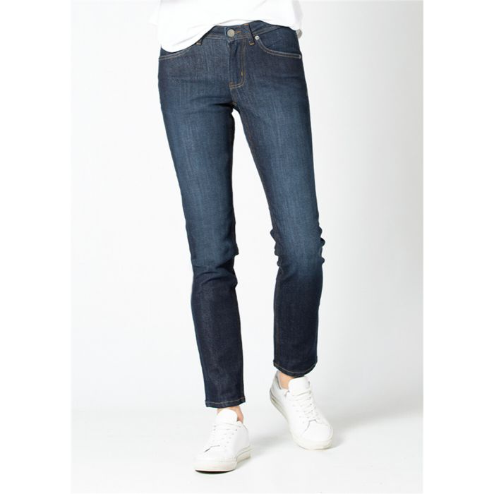 DU/ER Performance Denim Slim Straight - Medium Stone - Damen main product photo