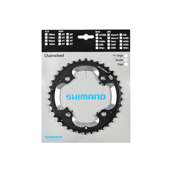 Shimano Kettenblatt Deore XT FC-M785 Double main product photo