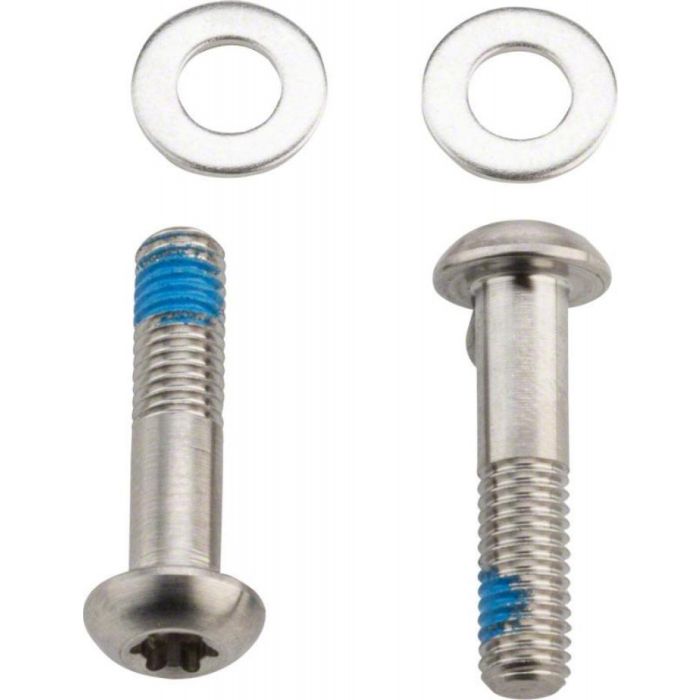 SRAM Bracket Mounting Bolts T25 Titanium 42mm Flatmount main product photo